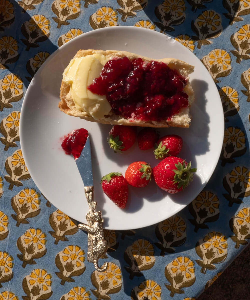 Jenna Leopard Butter Knife