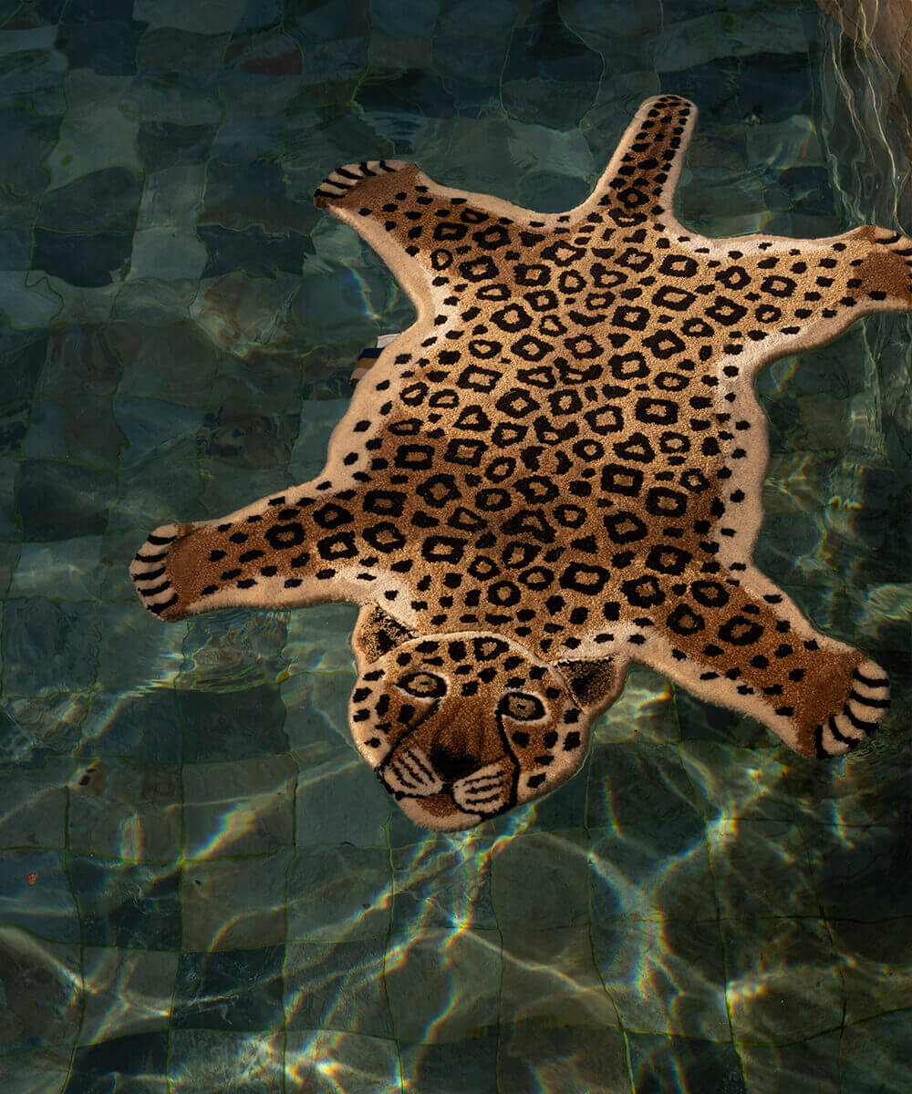 Loony Leopard Rug Small - Doing Goods