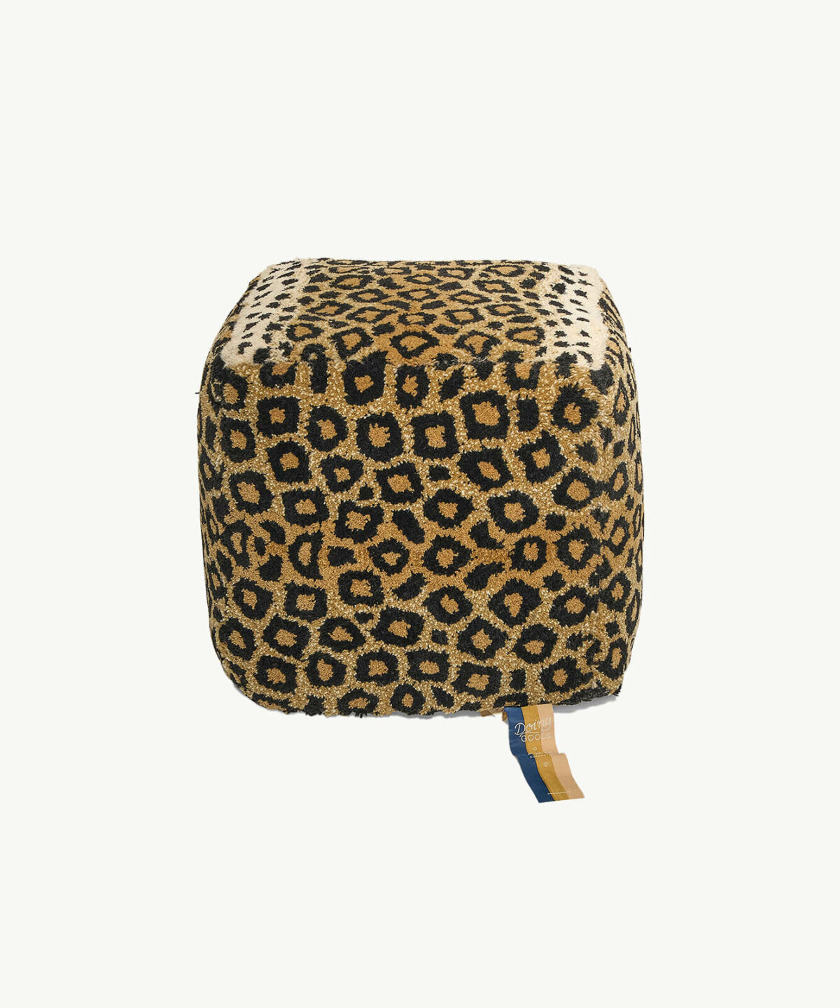 Leopard Pouf Small