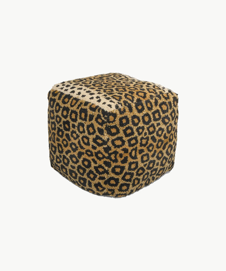 Pouf Leopard Small