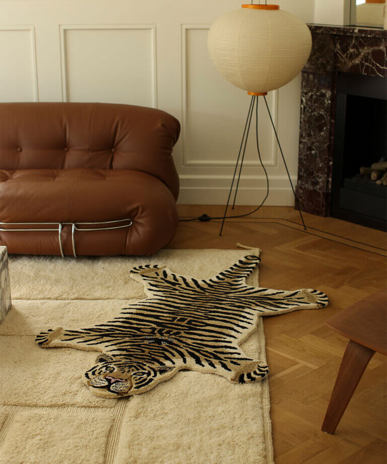 Drowsy Tiger Rug Large