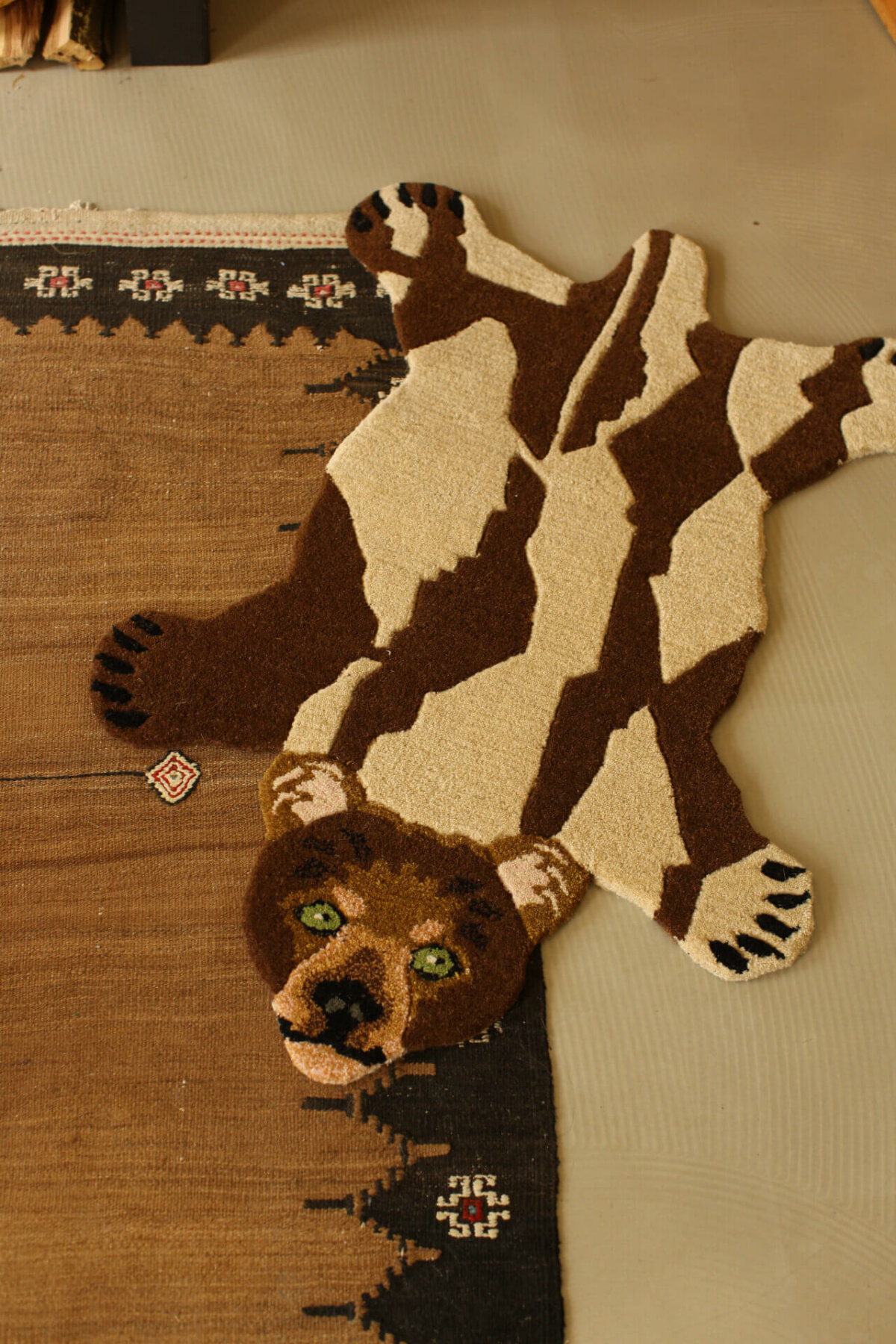 Quin Bear Rug Small