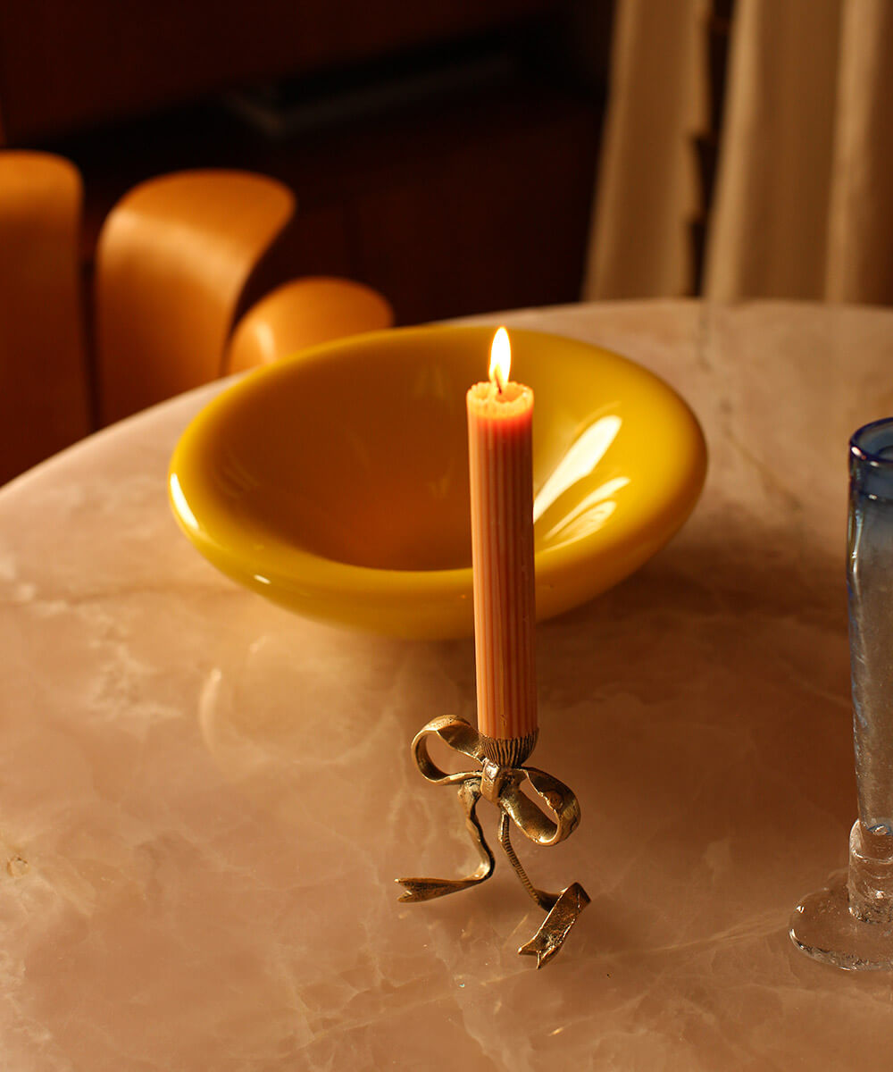 Riley Ribbon Candle Holder