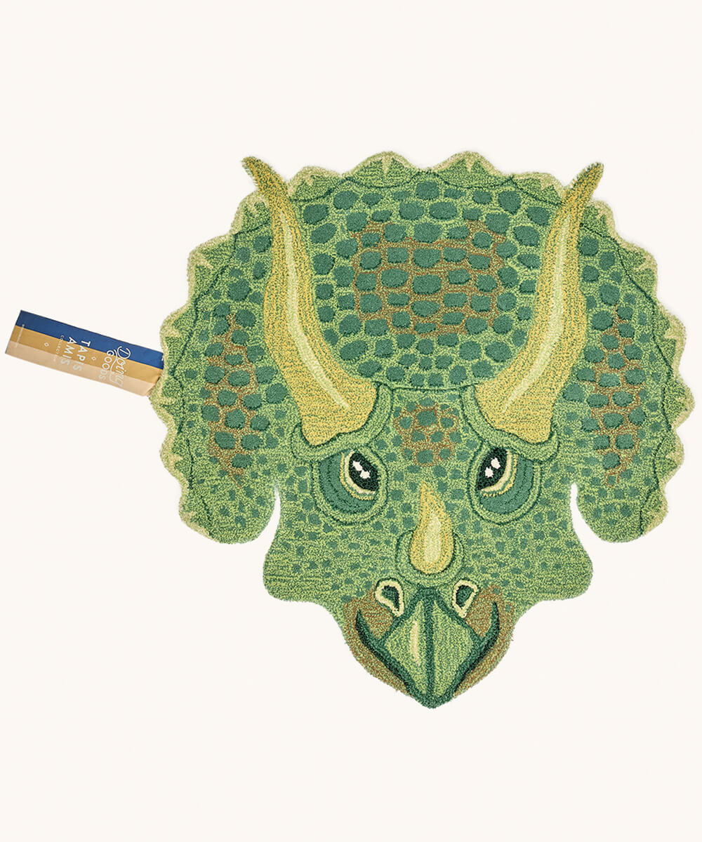 B-choice Triceratop Dino Rug