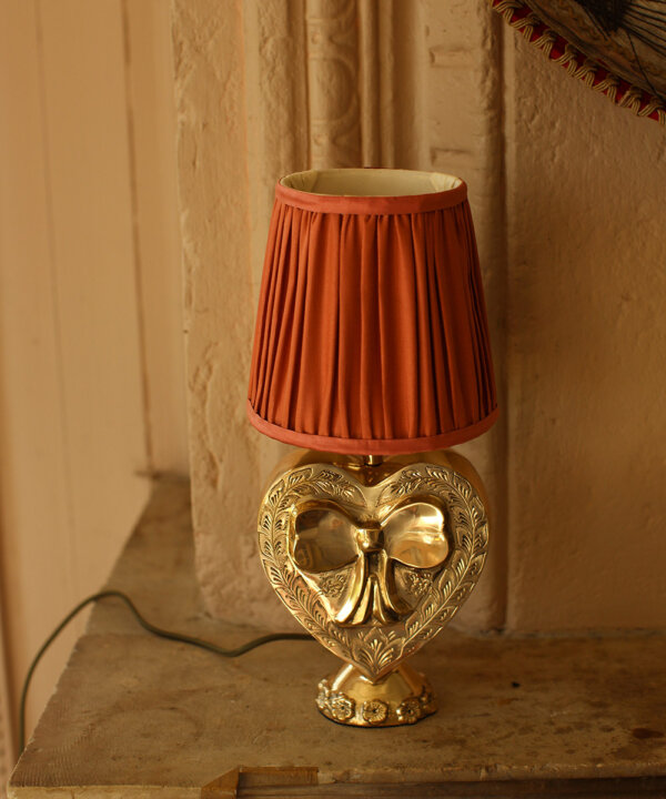 Abat-jour de Lampe Kiara en Soie Bronze Ø 16 cm
