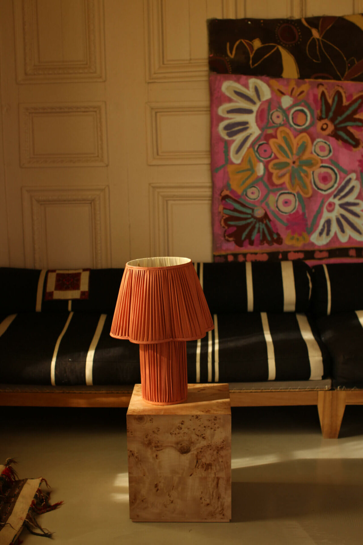 Myra Lamp Large Silk Bronze