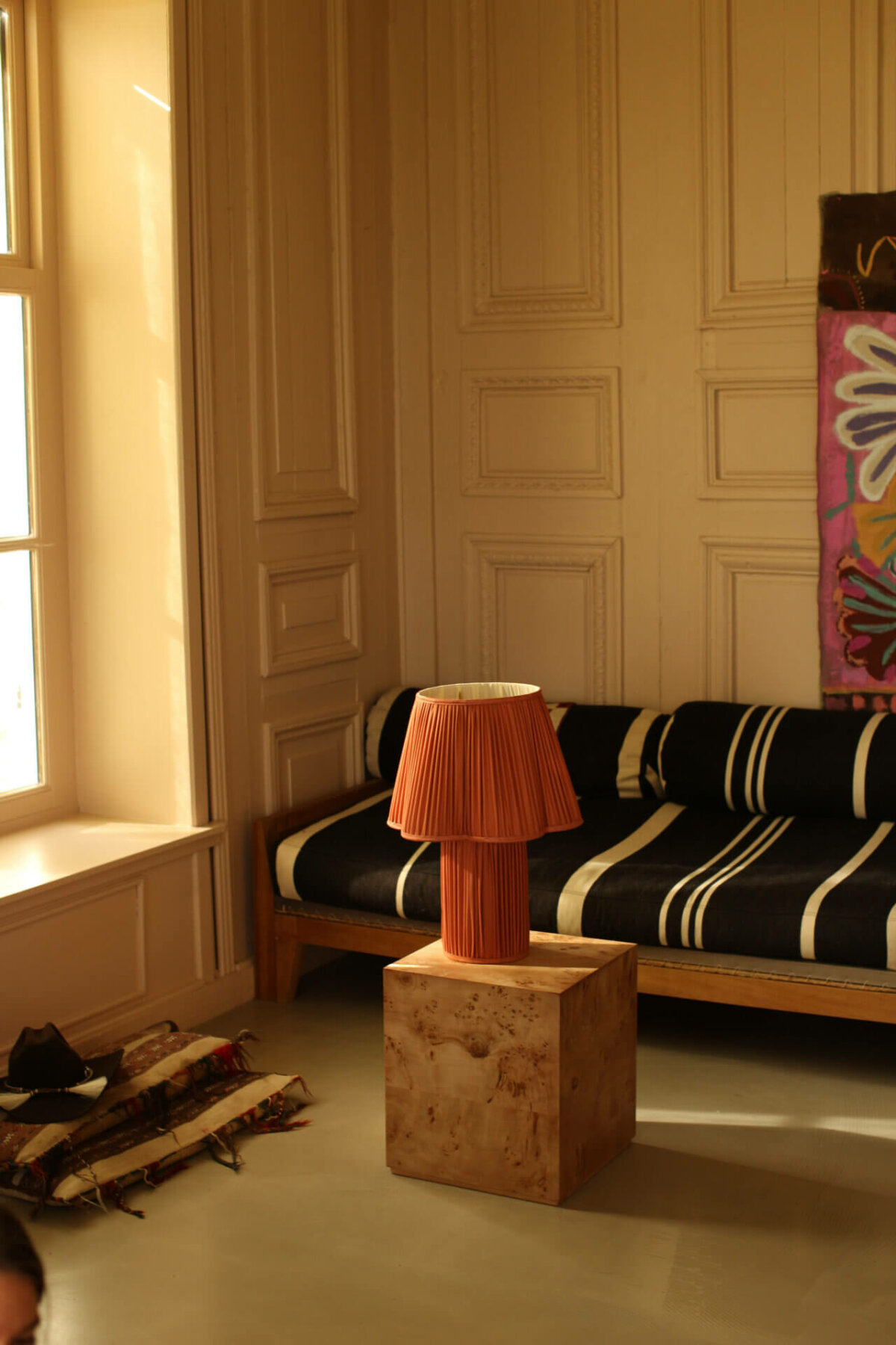 Myra Lamp Large Silk Bronze