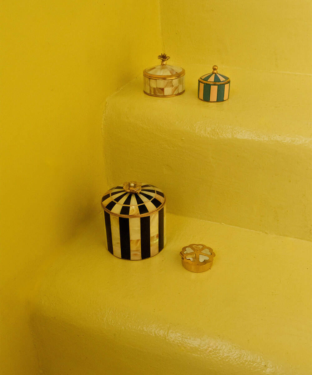 Bailey Circus Box Small Blue