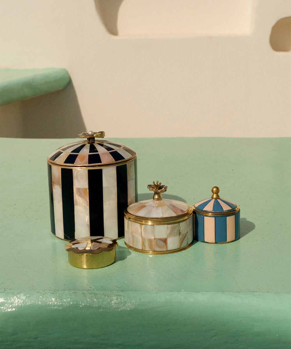 Bailey Circus Box Small Blue