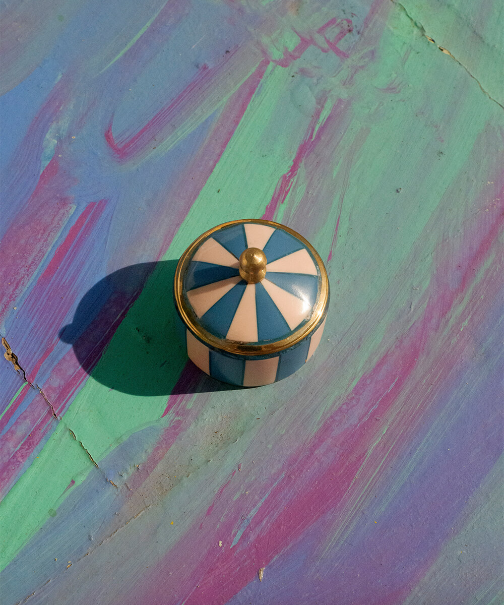 Bailey Circus Box Small Blue