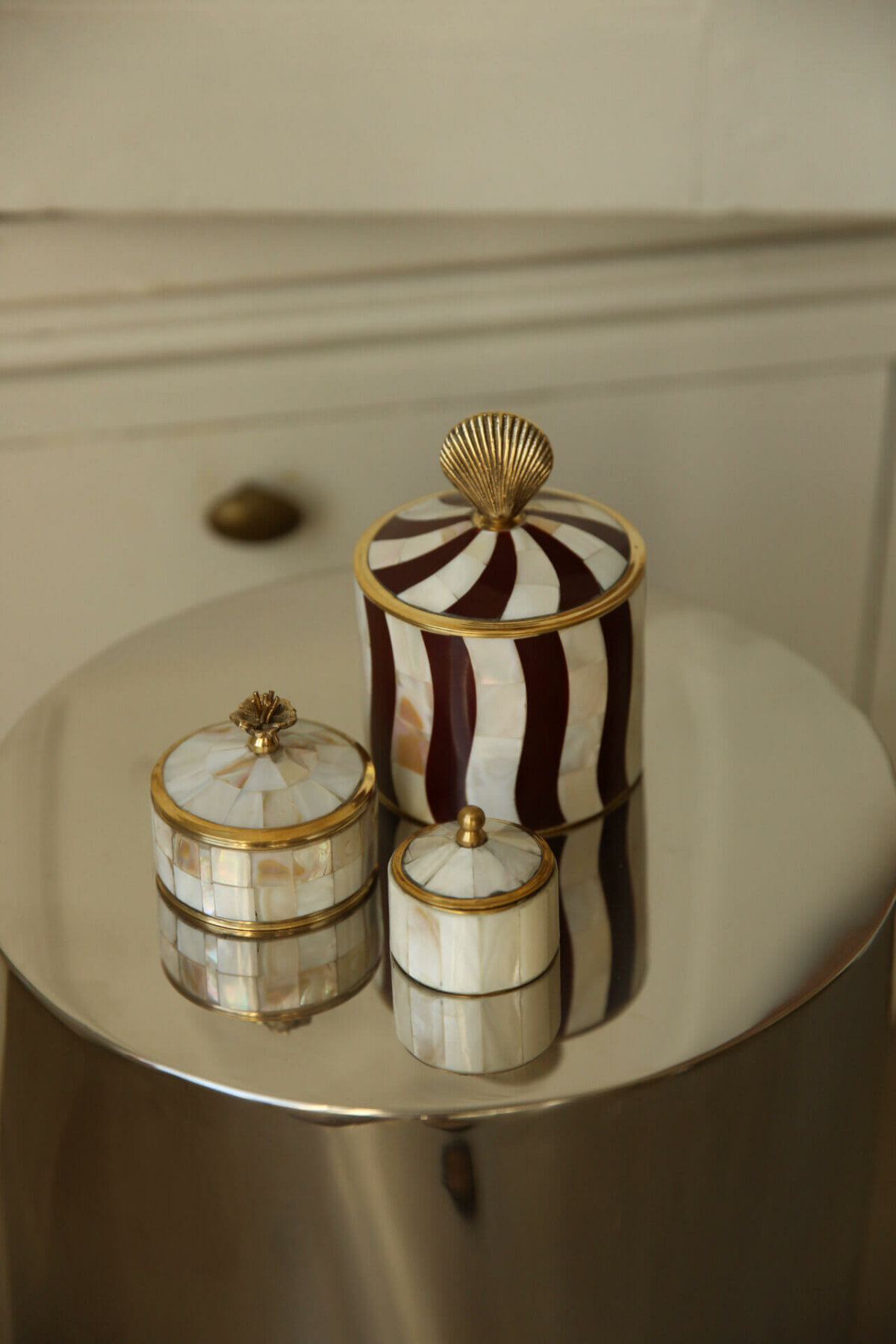 Maisie Circus Box Medium Pearly