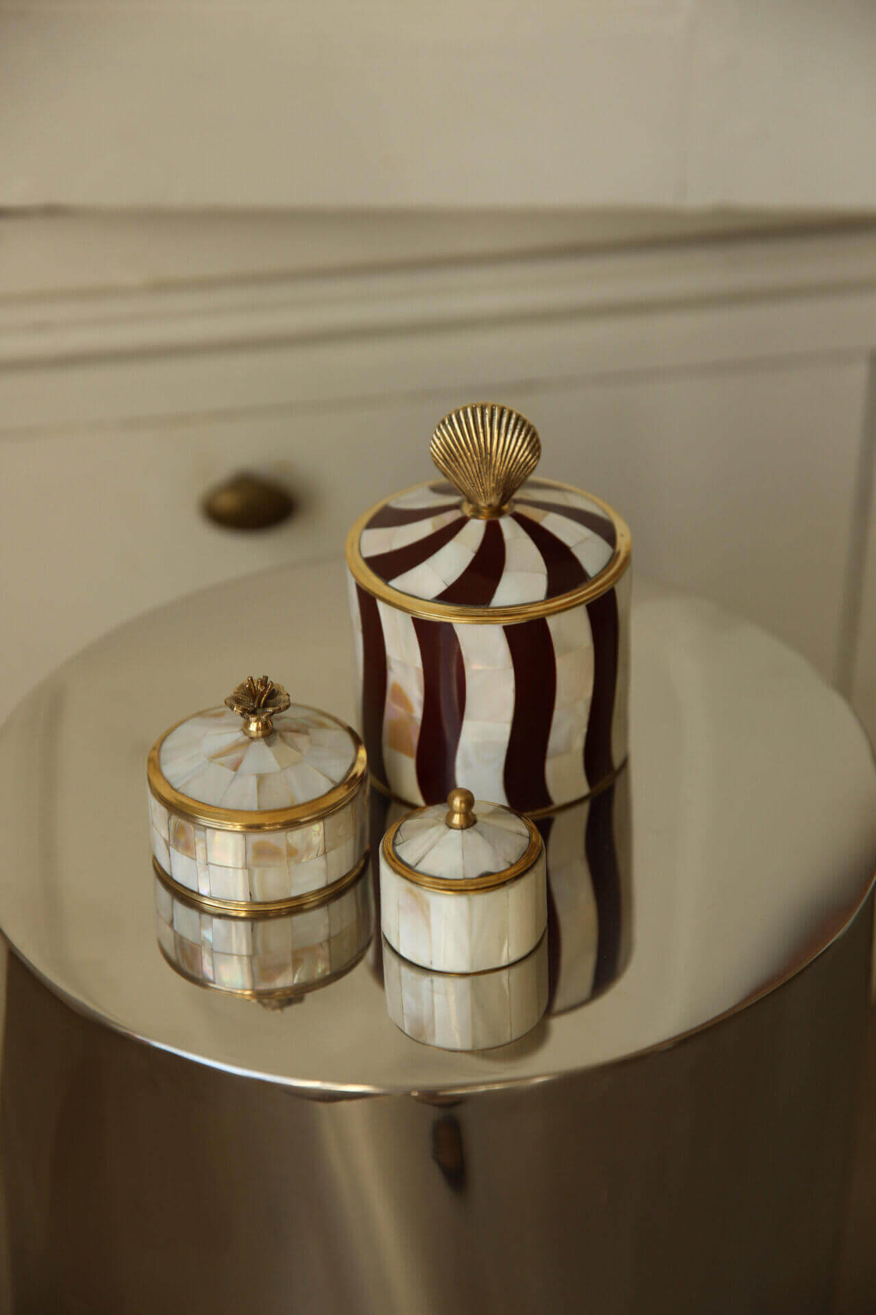 Boîte de Cirque Maisie Moyenne Nacrée