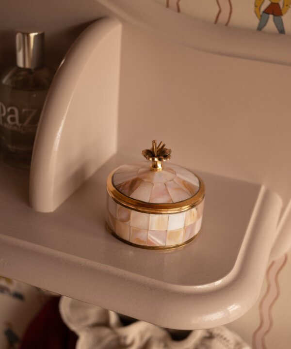 Maisie Circus Box Medium Pearly