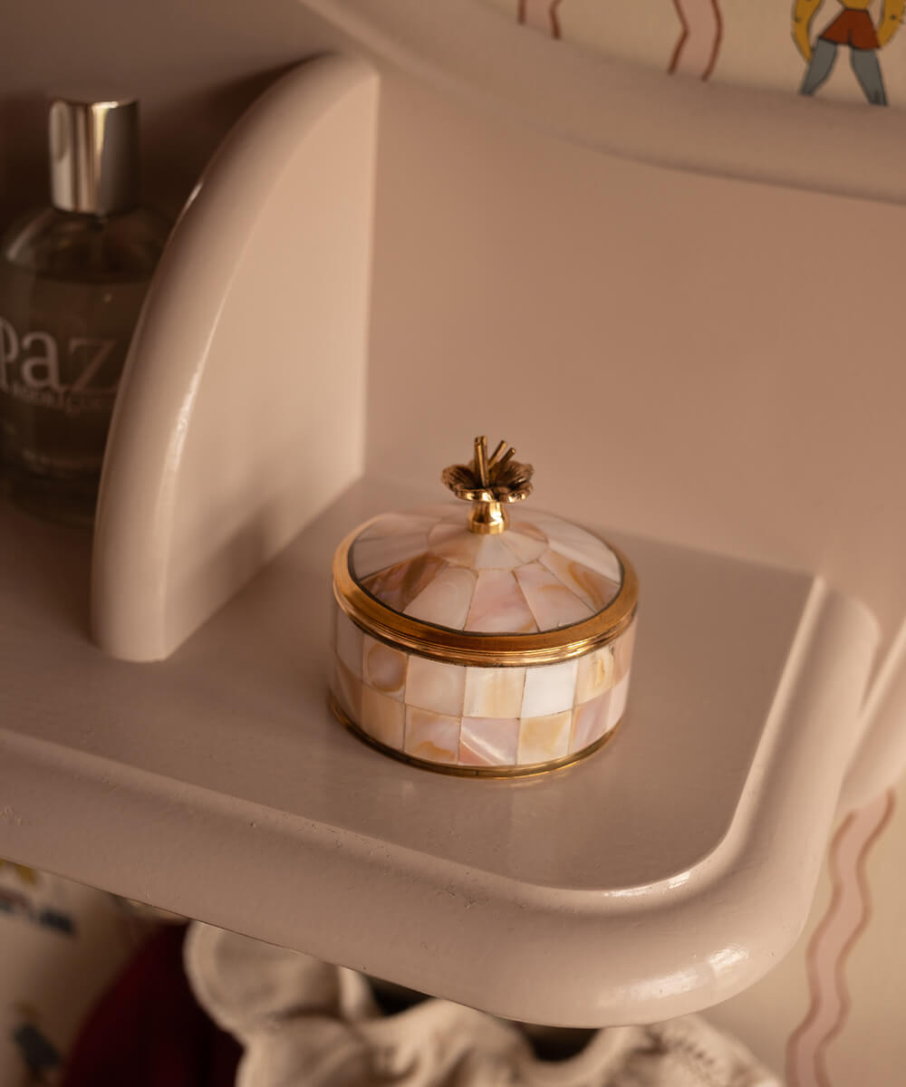 Maisie Circus Box Medium Pearly