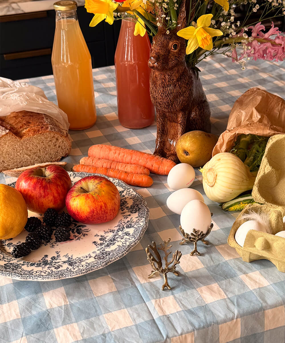 Marie Coral Egg Cup Set in Giftbox