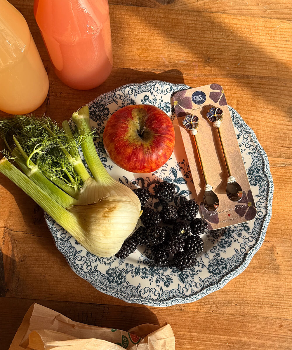 Valery Violet Theelepel Set