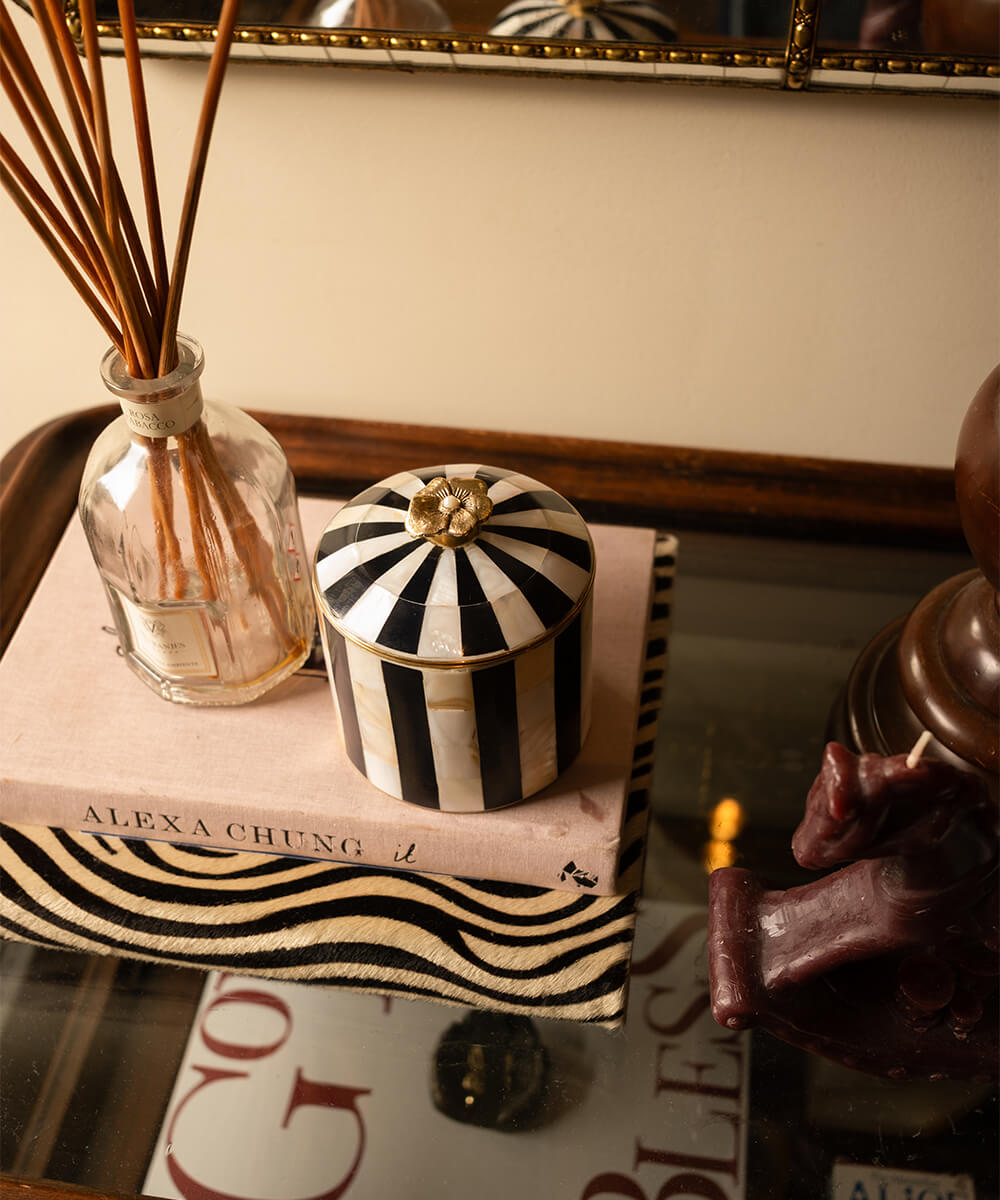 Zoey Circus Box Large Navy