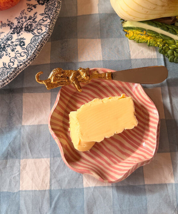 Jenna Leopard Butter Knife