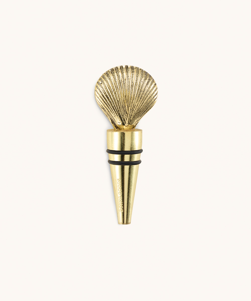 Abby Shell Bottle Stopper - Doing Goods