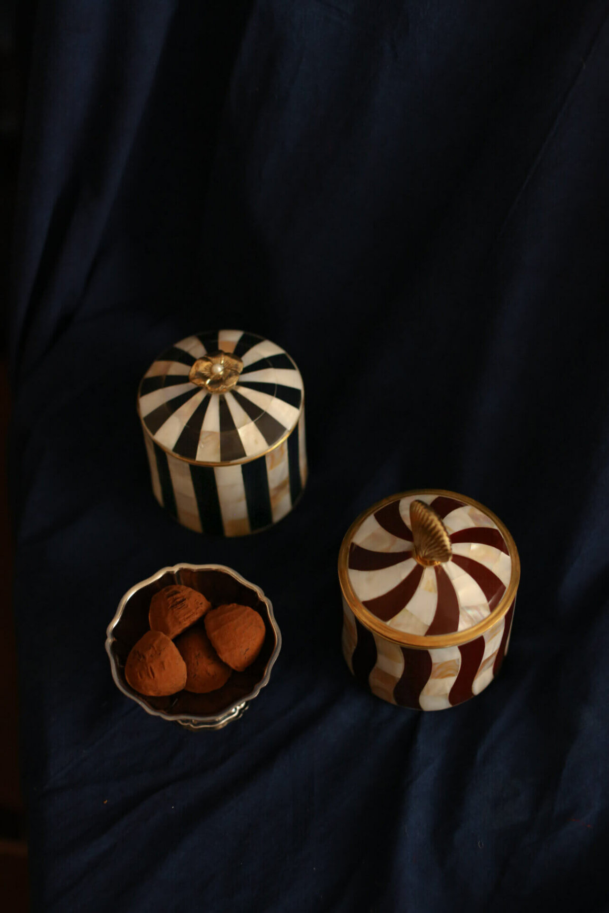 Abby Shell Circus Box Large Burgundy