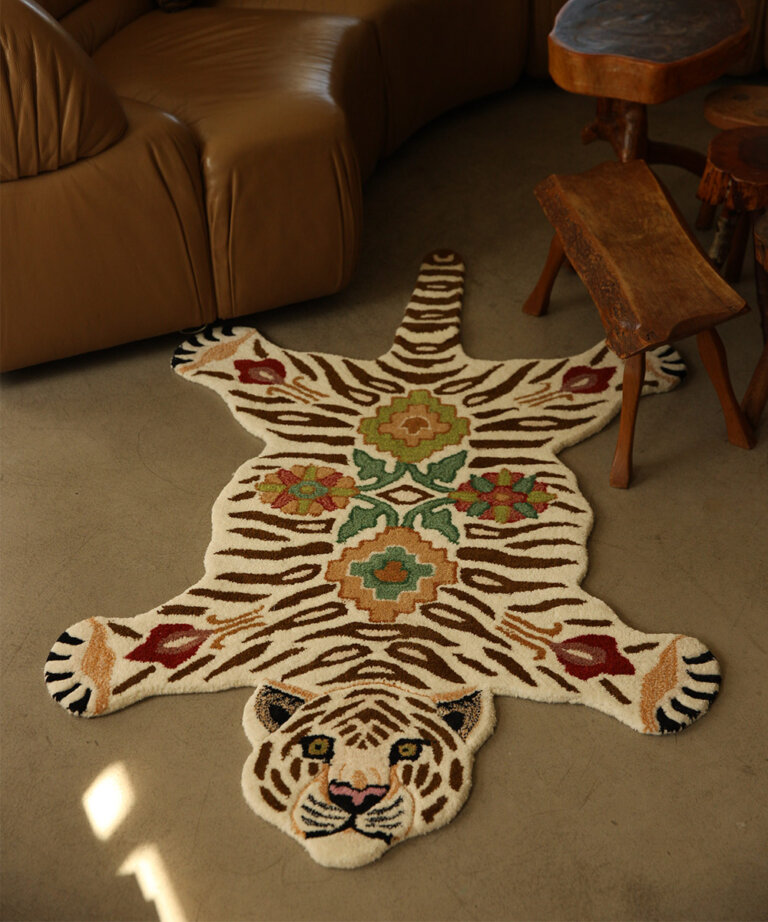 Jill Tiger Rug Large