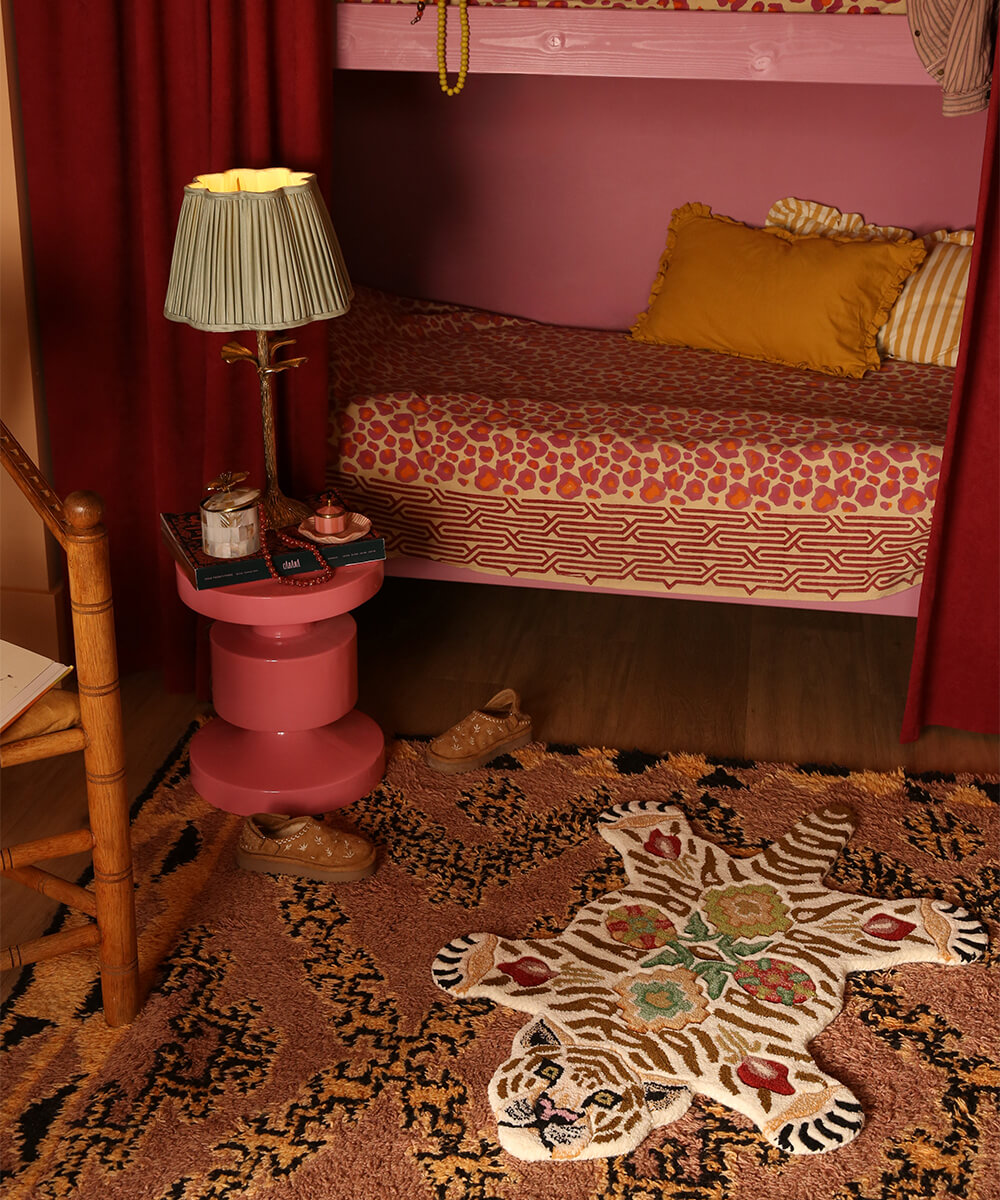 Jill Tiger Rug Small