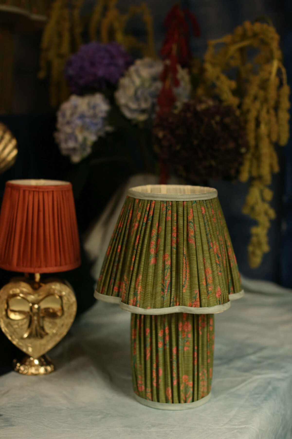 Myra Lamp Small Sami Green