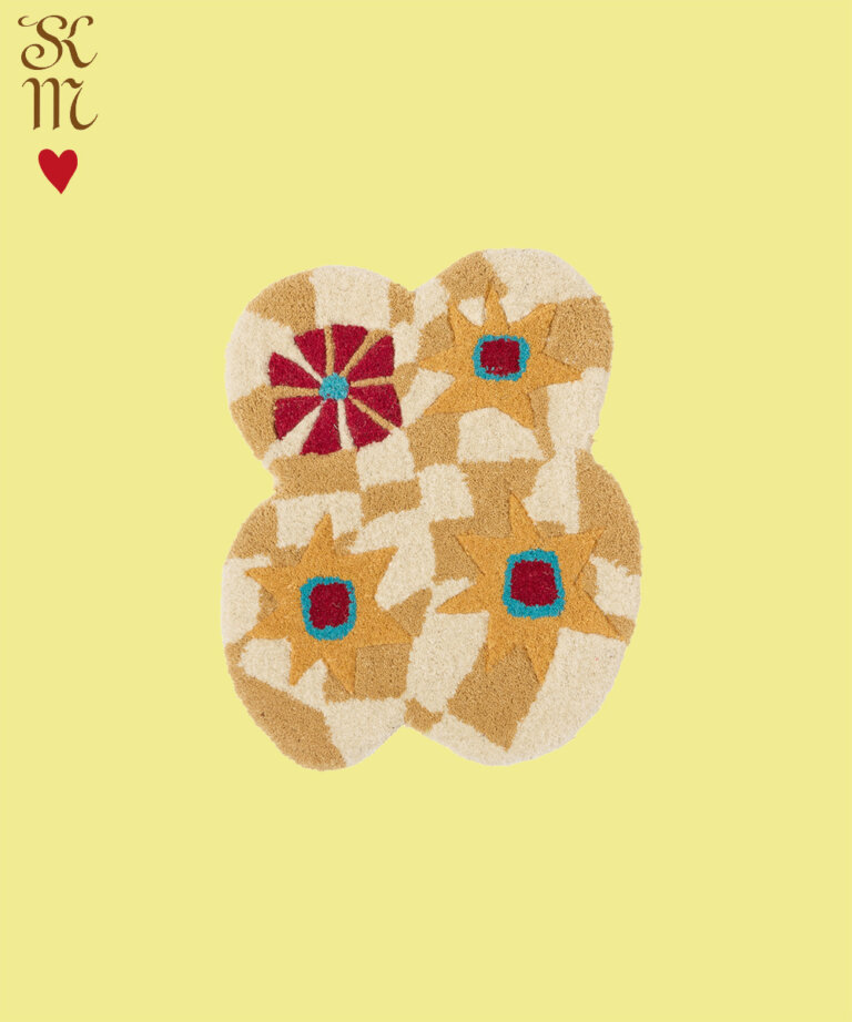 Chunky Check Butterfly Rug Medium