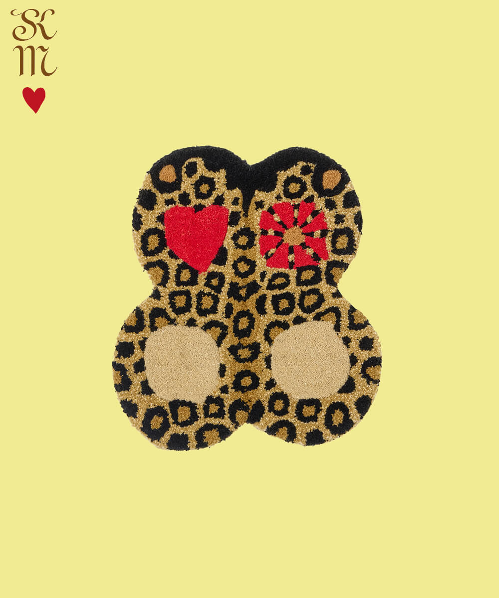 Loony Leopard Butterfly Rug Medium