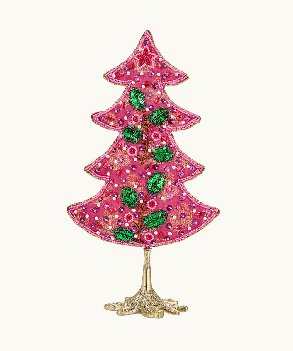 Whimsy Kerstboom Medium Roze