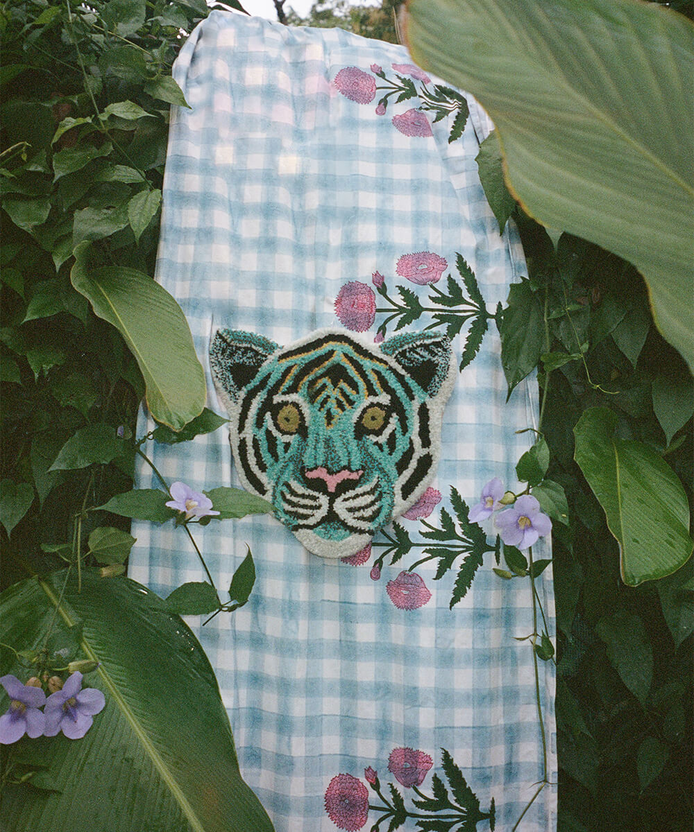 Admiral Tiger Head Rug