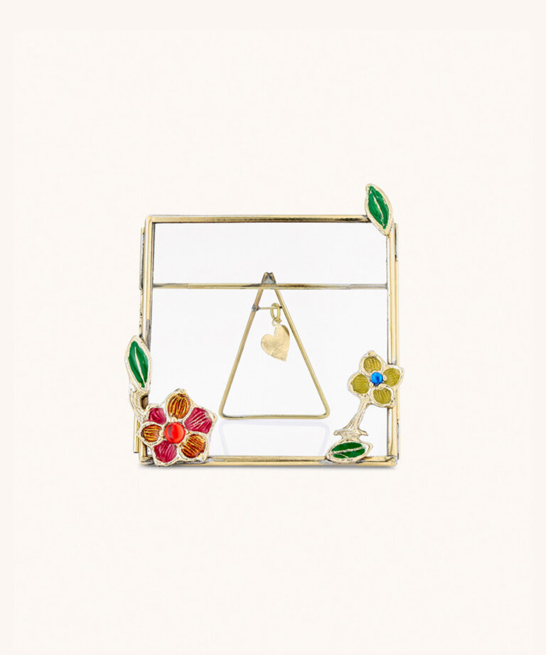 Cameron Flowers Polaroid Photo Frame