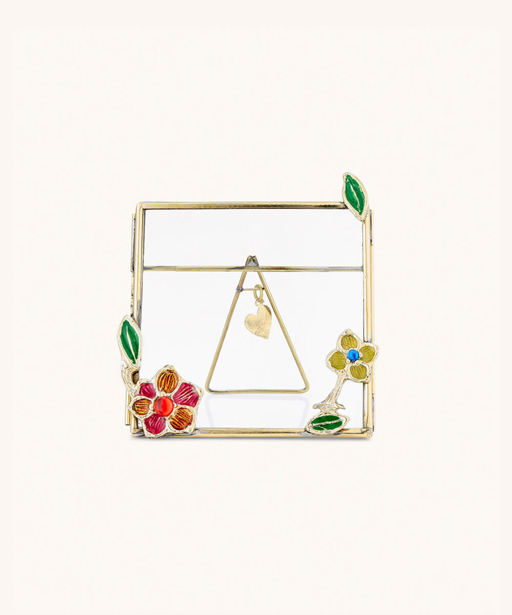 Cameron Flowers Polaroid Photo Frame