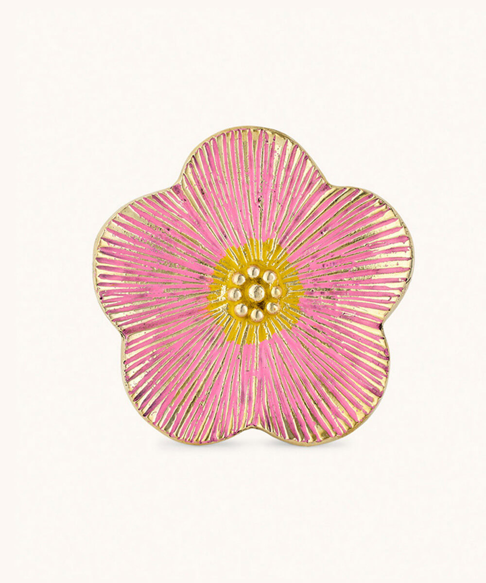 Faye Blumenschale Groß Rosa