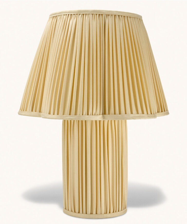 Myra Lamp Large Silk Buttercup