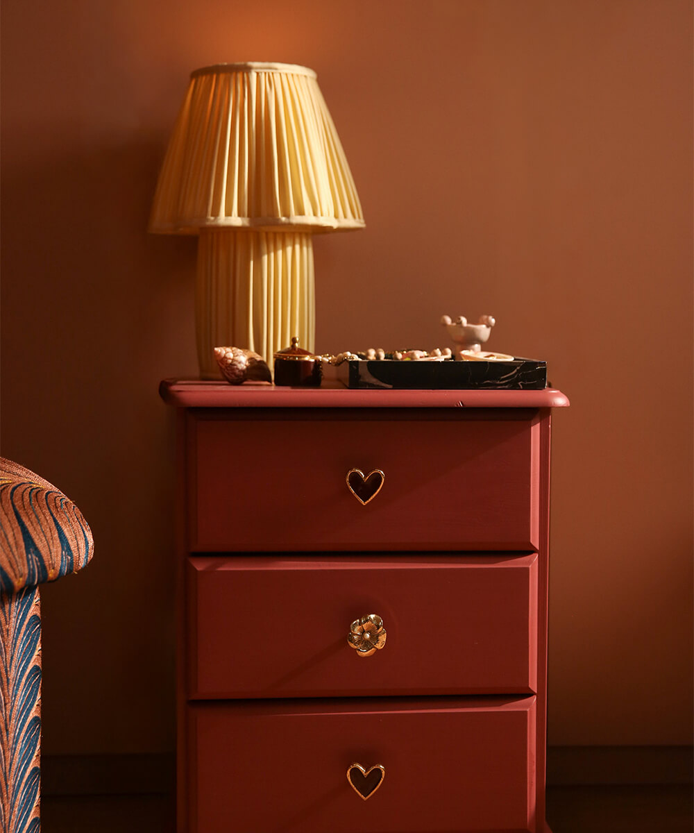 Myra Lamp Small Silk Buttercup