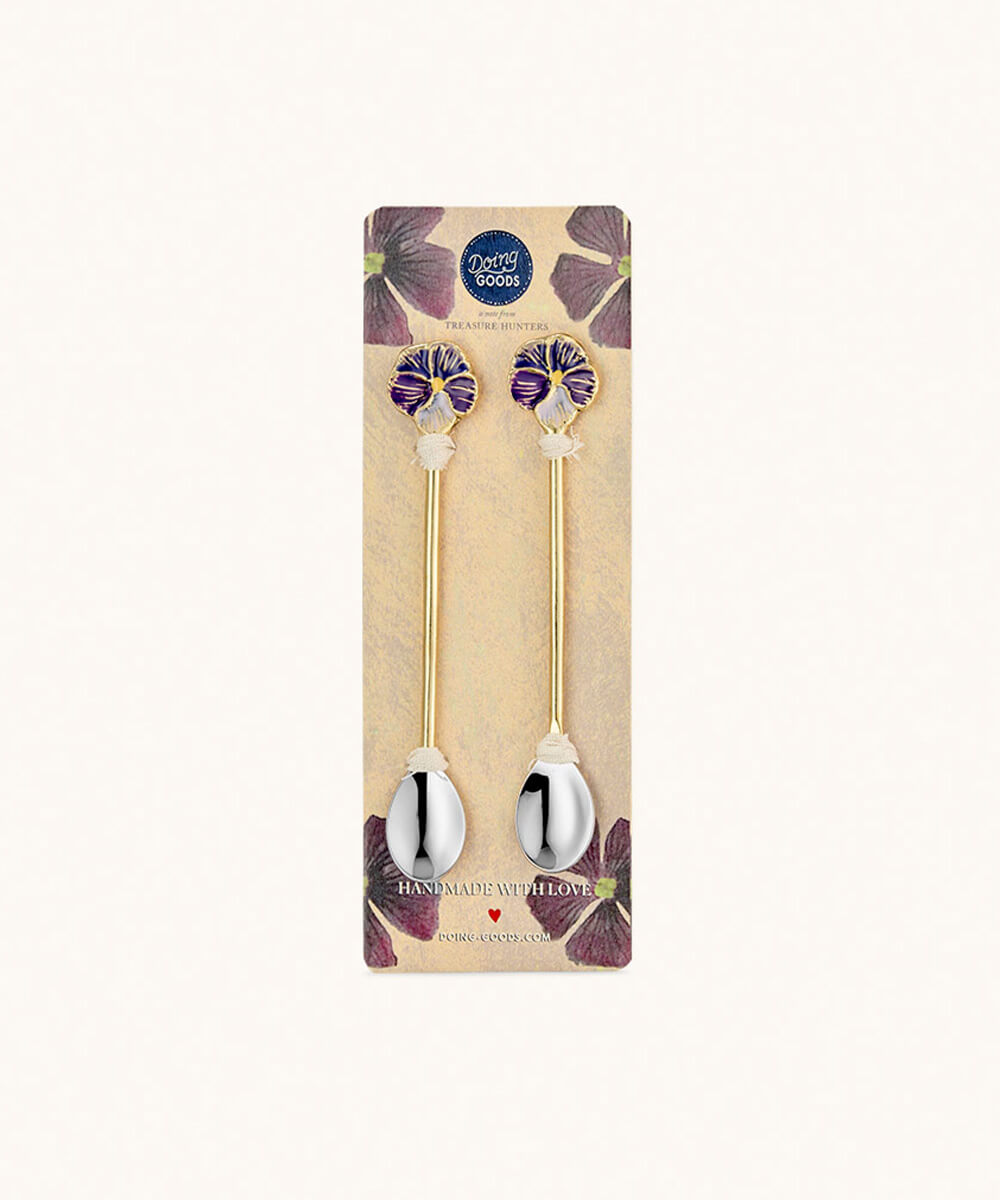 B-choice Valery Violet Teaspoons