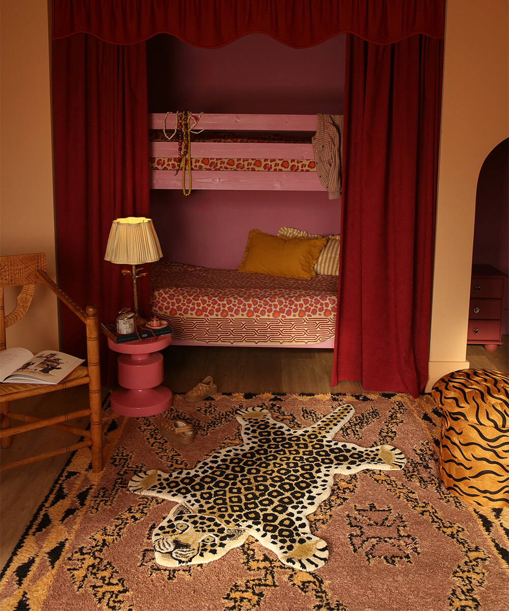 Loony Leopard Teppich L