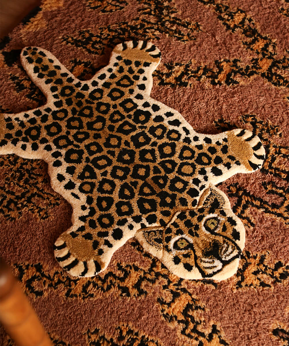 Loony Leopard Rug Small