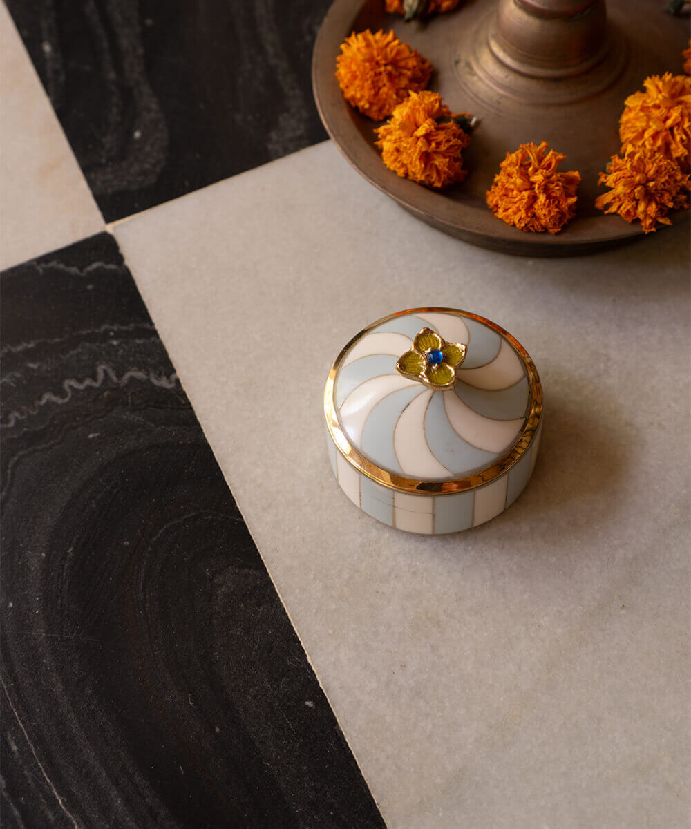 Lou Circus Box Medium Blue