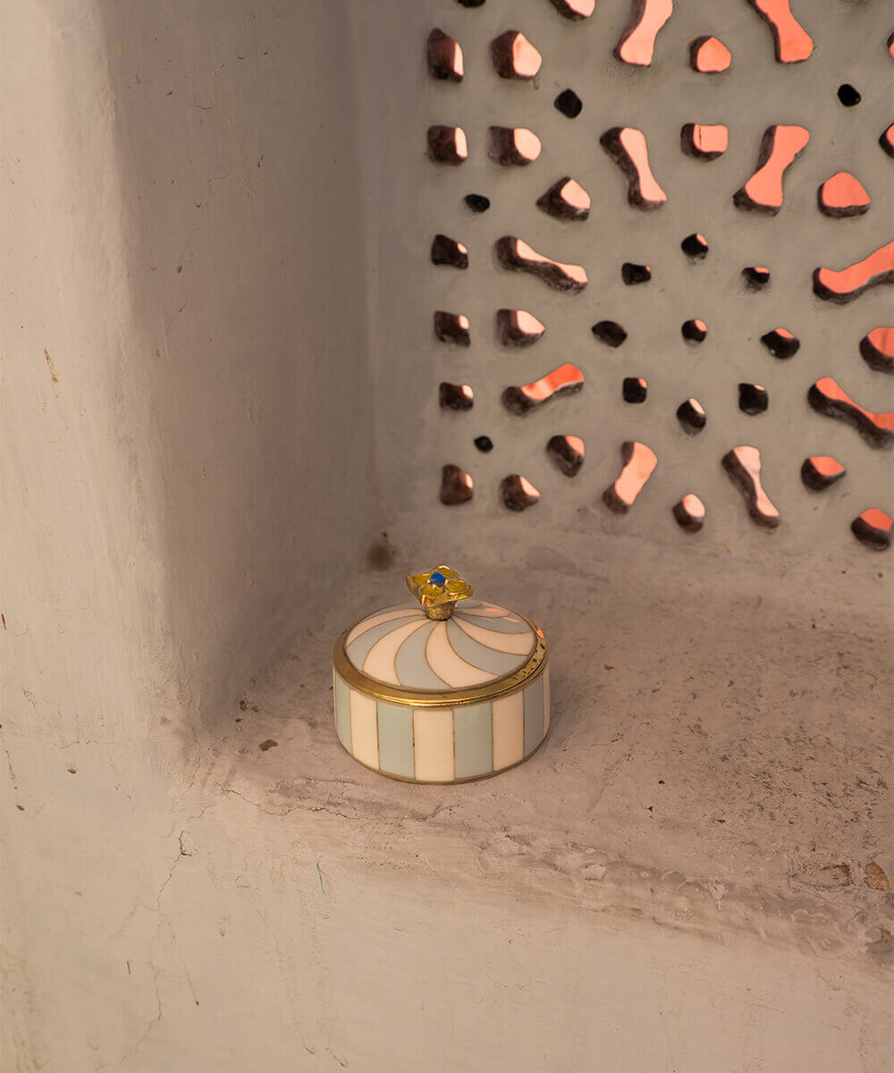 Lou Circus Box Medium Blue