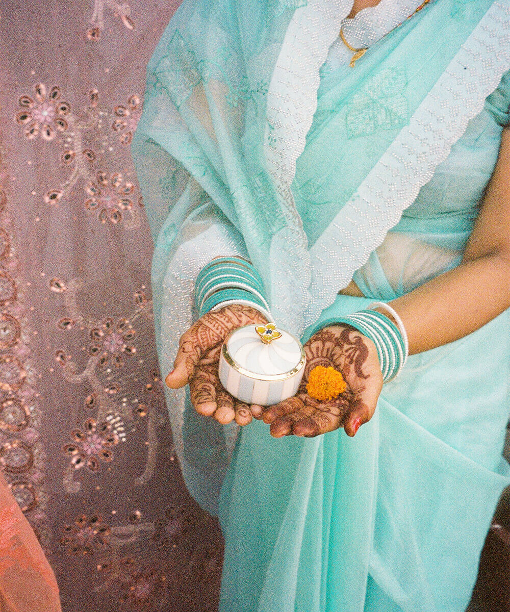 Lou Circus Box Medium Blue