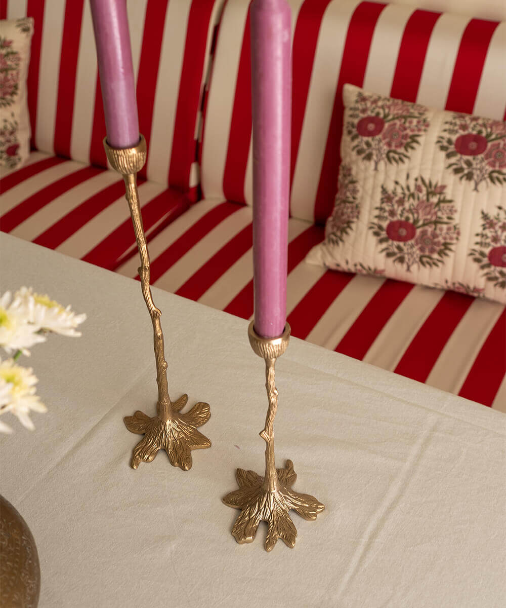 Misty Tree Candle Holder 12 inch