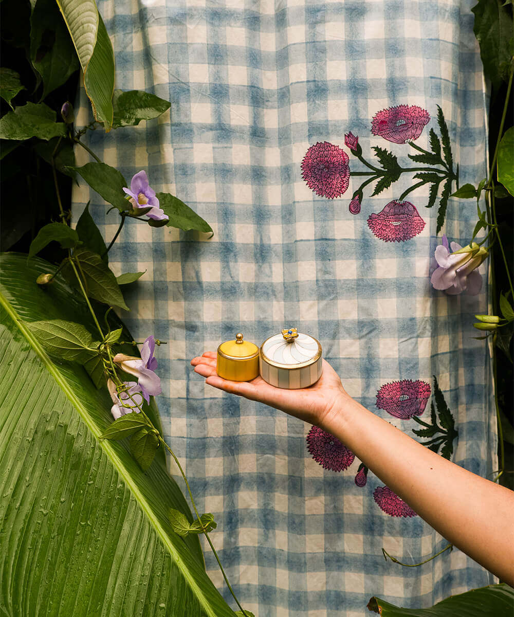 Lou Circus Box Medium Blue