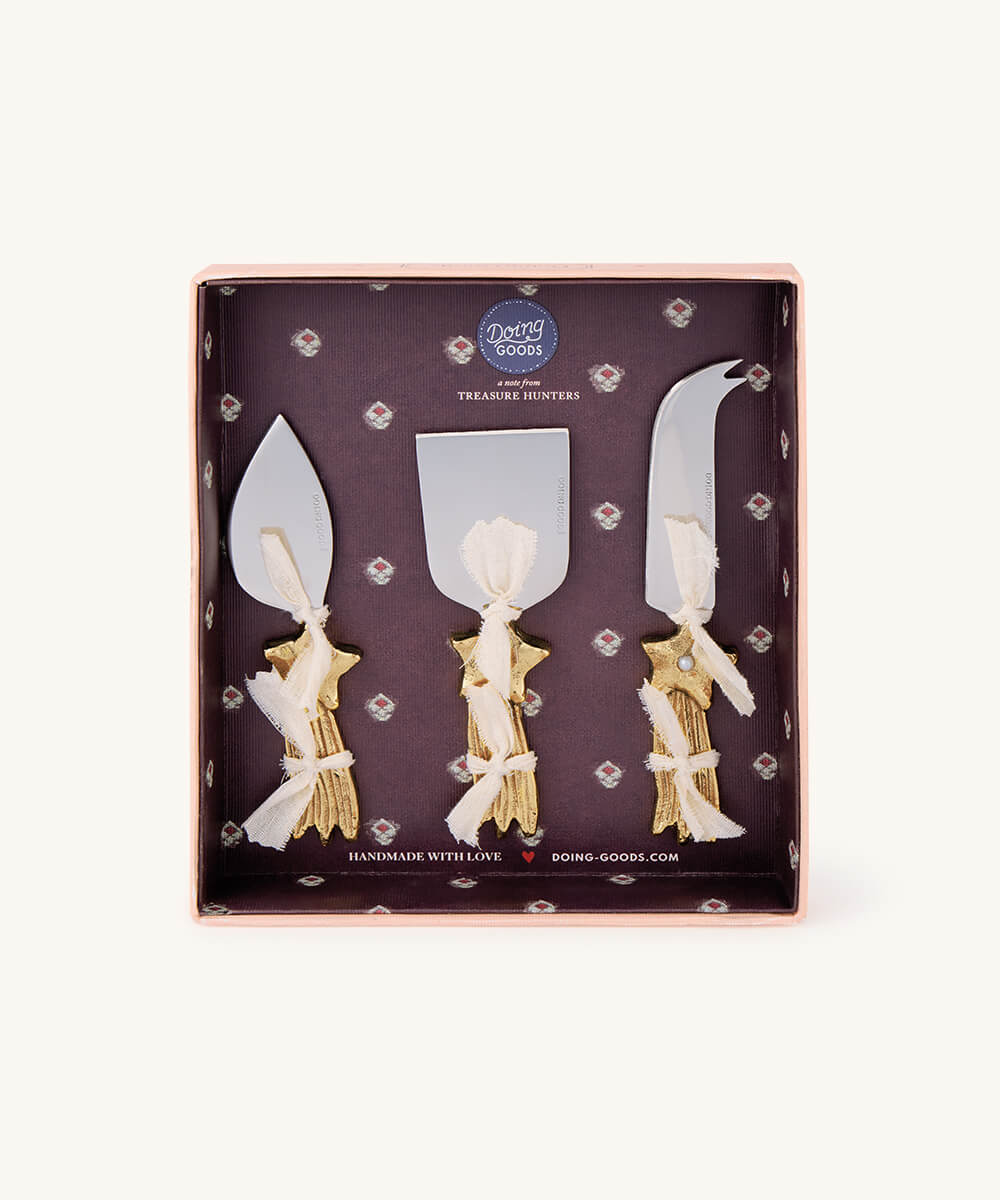 Pearly Star Cheese Set
