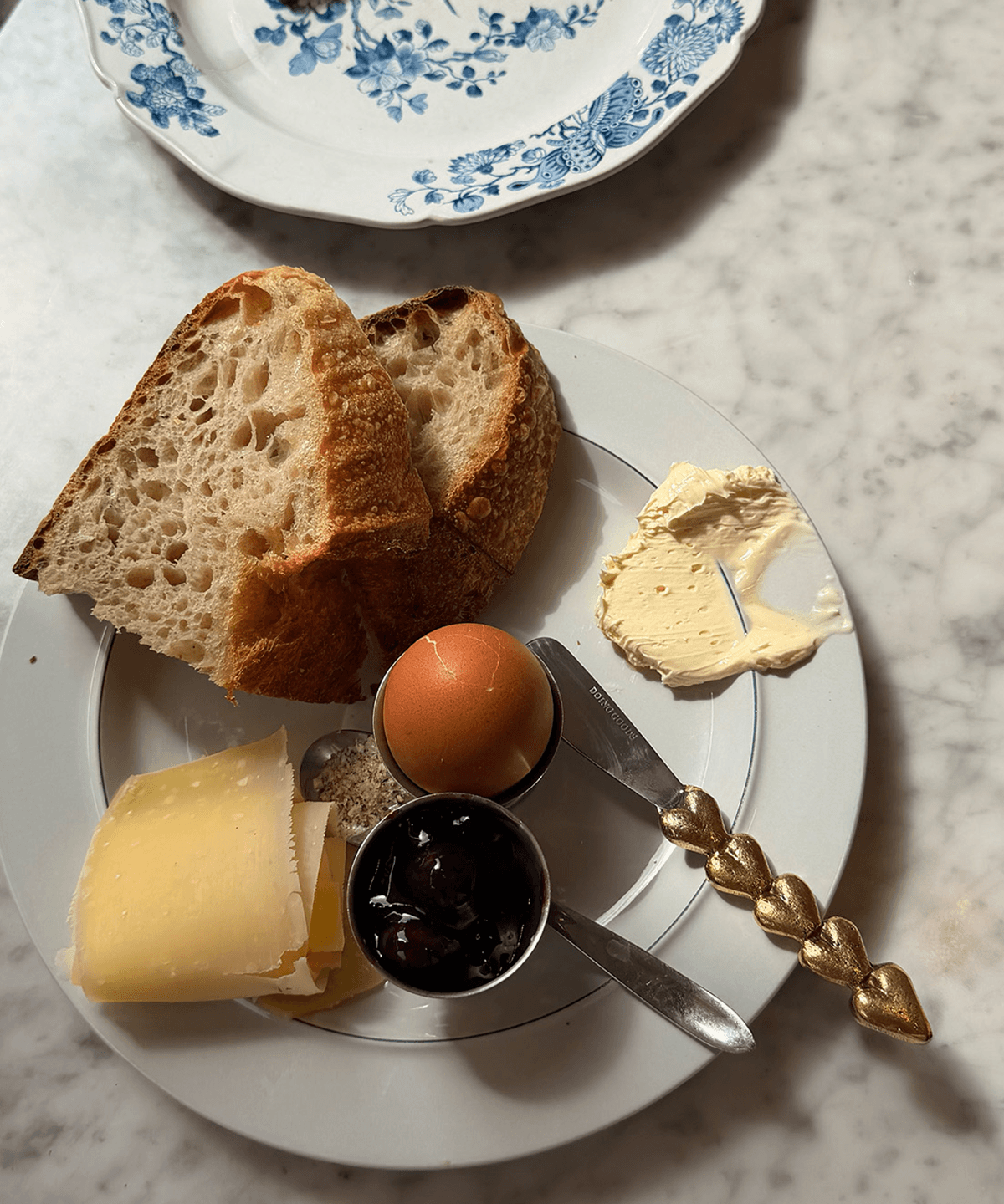 Holly Heart Butter Knife