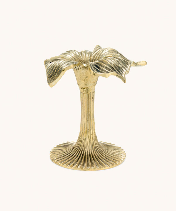Hailey Hibiscus Candle Holder Long