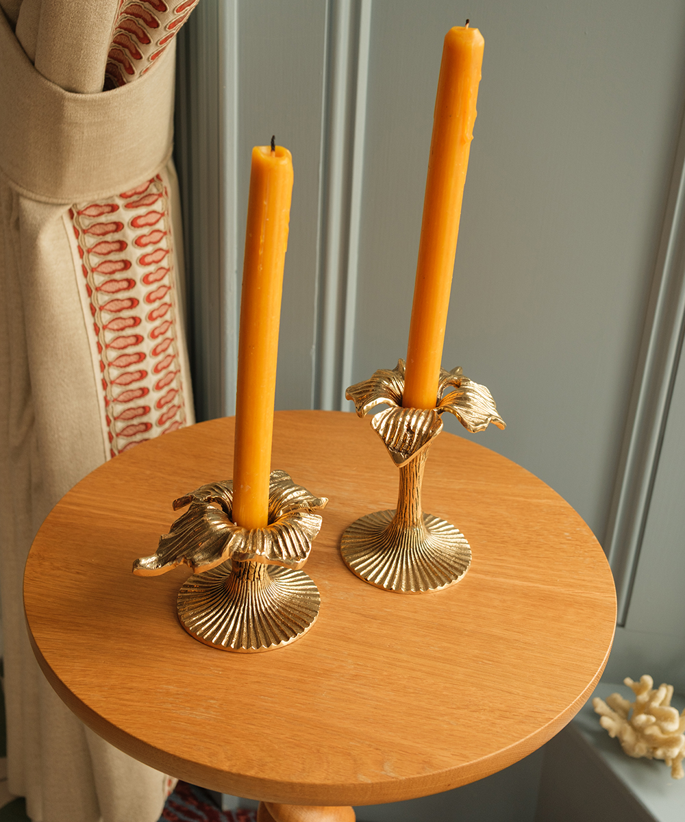 Hailey Hibiscus Candle Holder Short