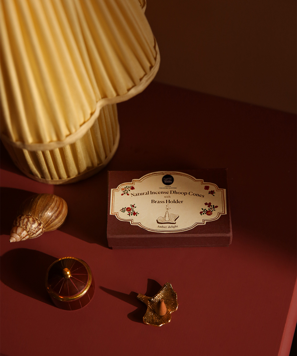 Coffret Cadeau Cônes d'Encens Amber