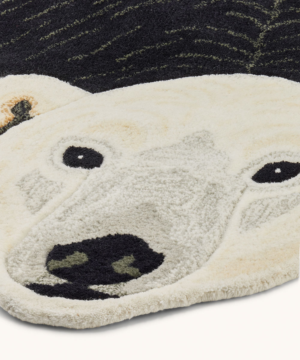 Mara Yin Yang Polar Bear Rug XL
